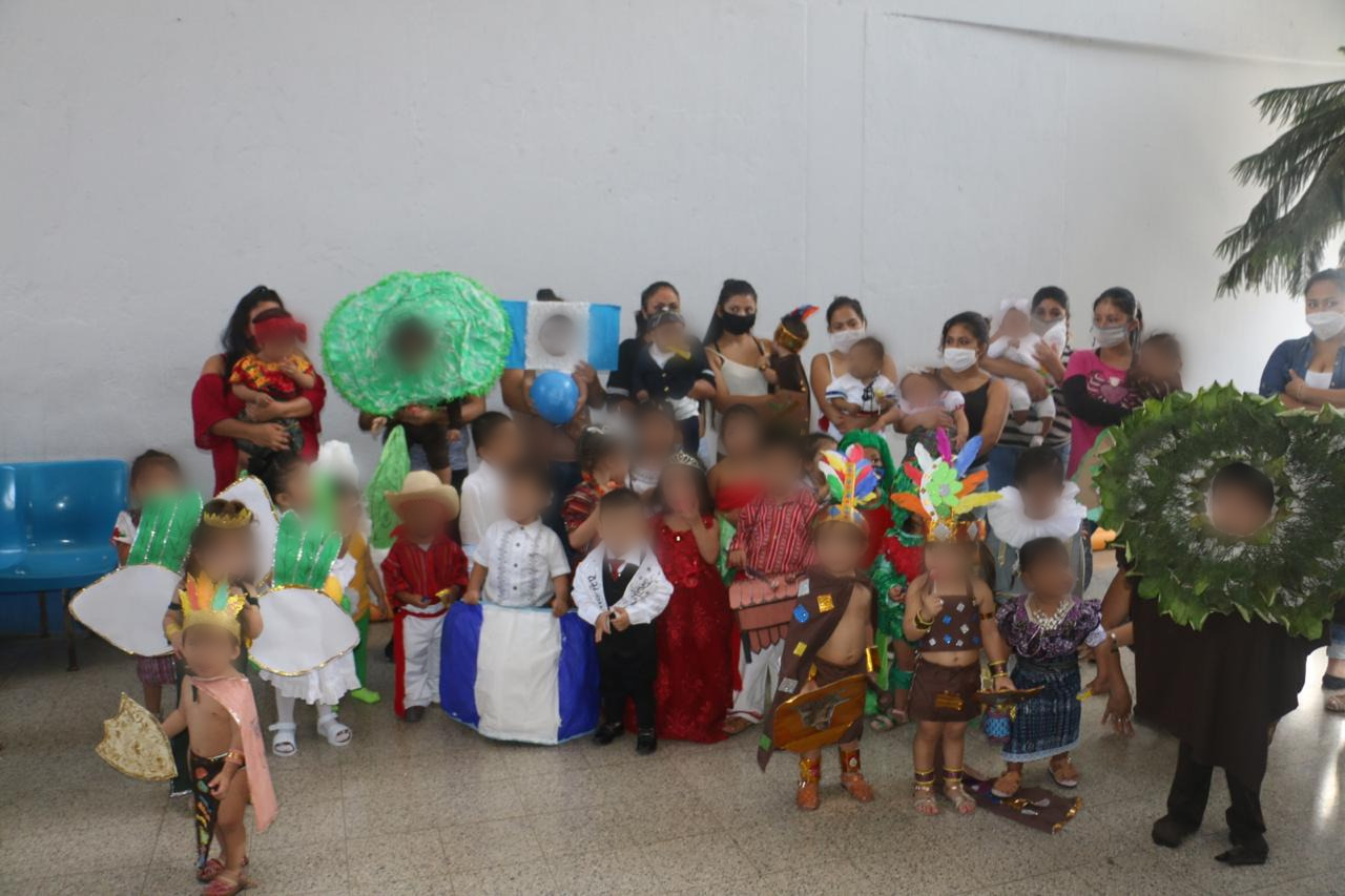 Promueven actividad cívica en el área de Guardería del Centro de Detención Preventiva para Mujeres Santa Teresa zona 18