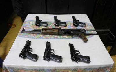 Recuperan armas consignadas por diversos delitos